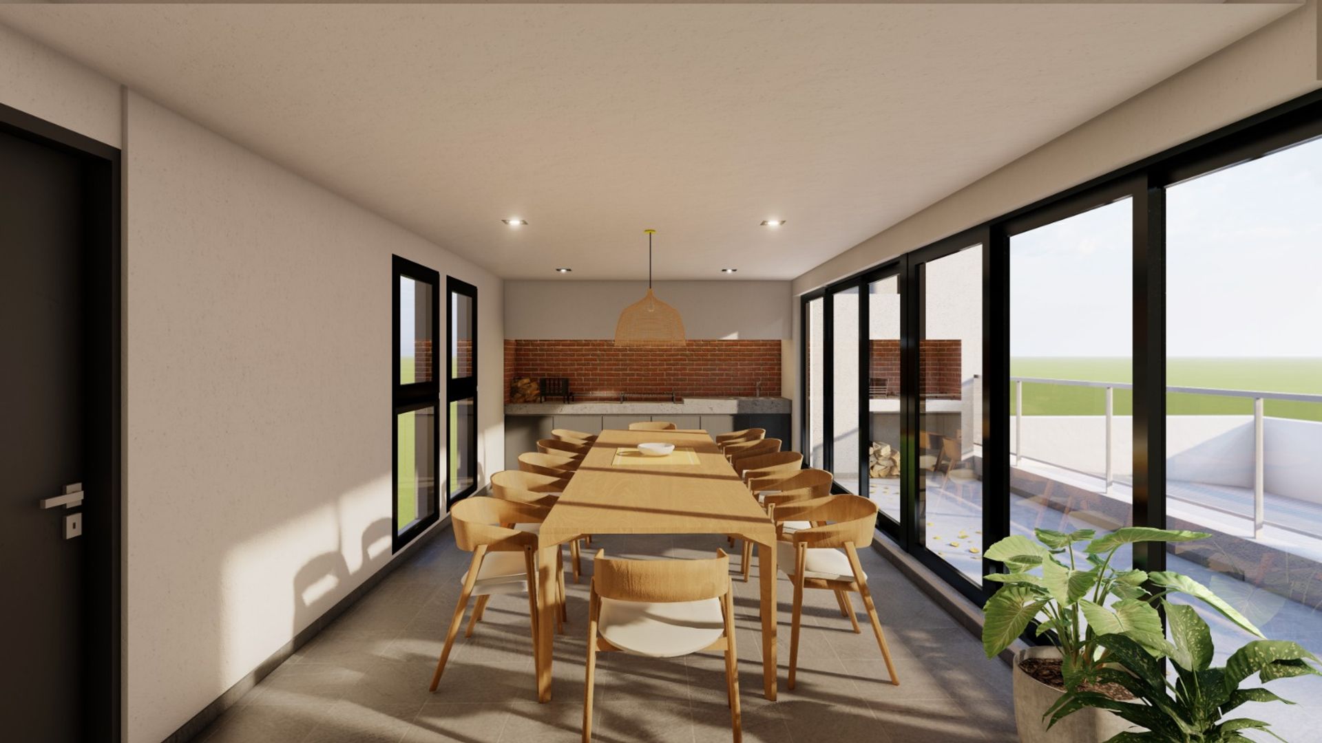 Render Espacios Comunes