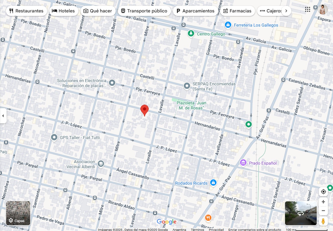 Ubicacion Hernandarias 1441, Santa Fe