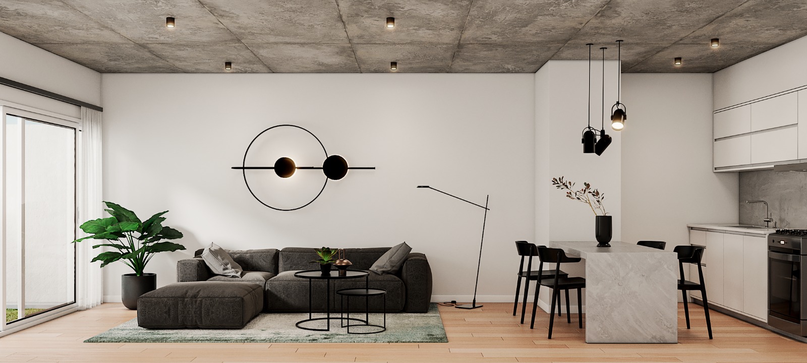 Render Interior Moderno