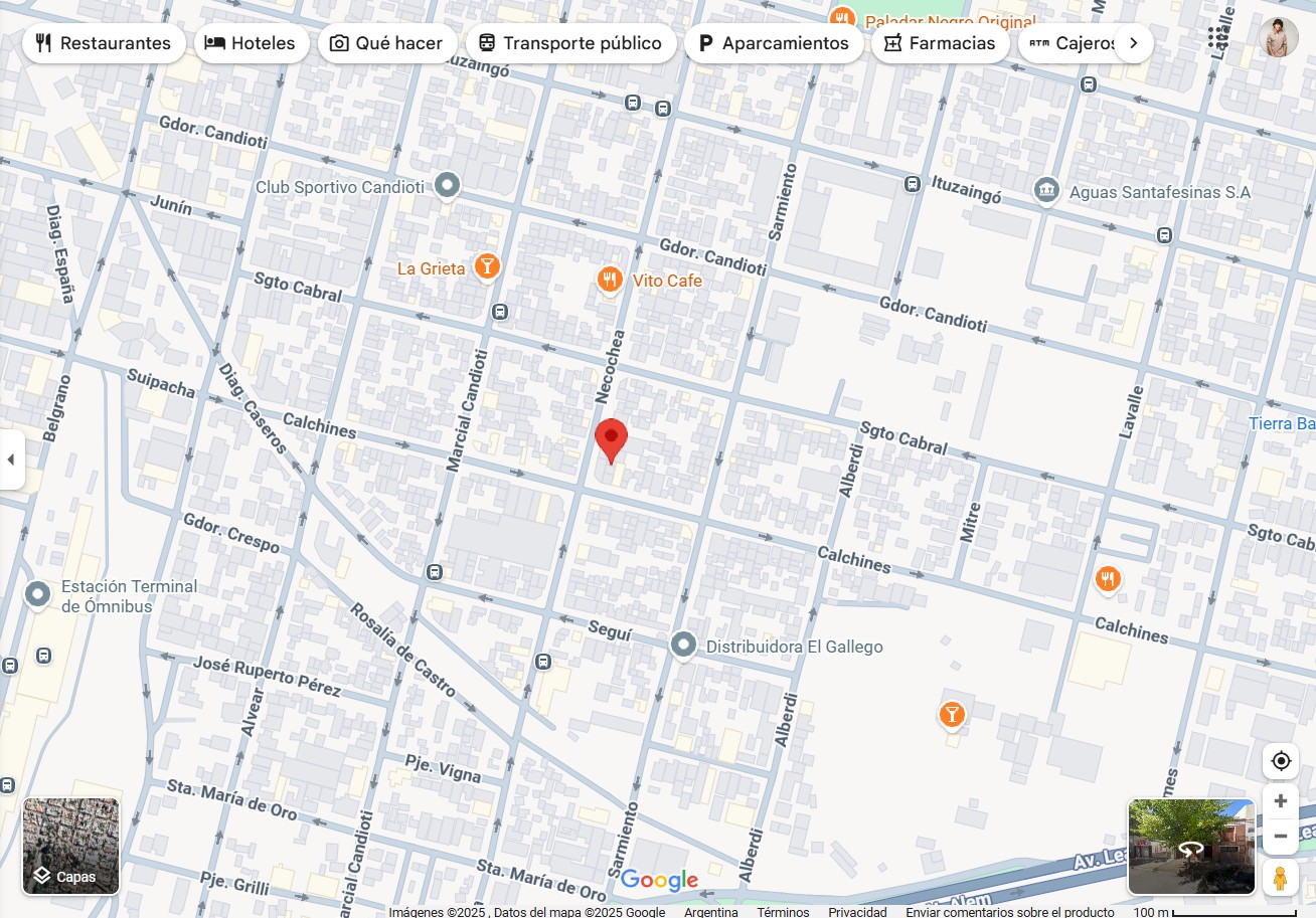 Ubicacion Necochea 3032, Santa Fe